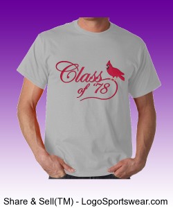 Unisex Gildan  Cotton Adult T-shirt - Class of '78 Design Zoom