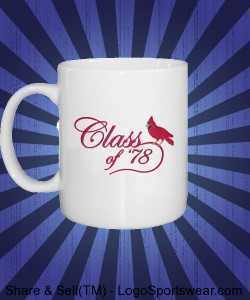 Cardinal Mug - Class of '78 Design Zoom