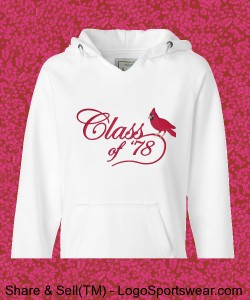 Women's Hooded Sweatshirt - Class of \'78 Design Zoom
